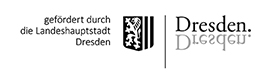 gefördert durch die Landeshauptstadt Dresden - Signet
